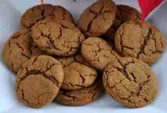 The recipe of gingersnap for New year